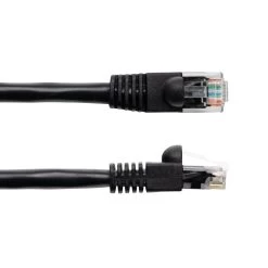 NavePoint Cat5e UTP Ethernet Network Patch Cable - 3 Ft. Black 9 NavePoint Cat5e UTP Ethernet Network Patch Cable - 3 Ft. Black -Server Cabinet Accessories 00400282 4 61412.1636141729