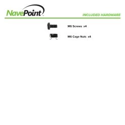 NavePoint 1U Horizontal Plastic Hinged Cable Management Raceway 2 Inches Deep, Black -Server Cabinet Accessories 00400495 5 59655.1636141601