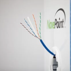 NavePoint CAT6 Bulk Network Cable Ethernet UTP CCA - 1000 Ft Blue -Server Cabinet Accessories 00400623 4 90920.1636141274