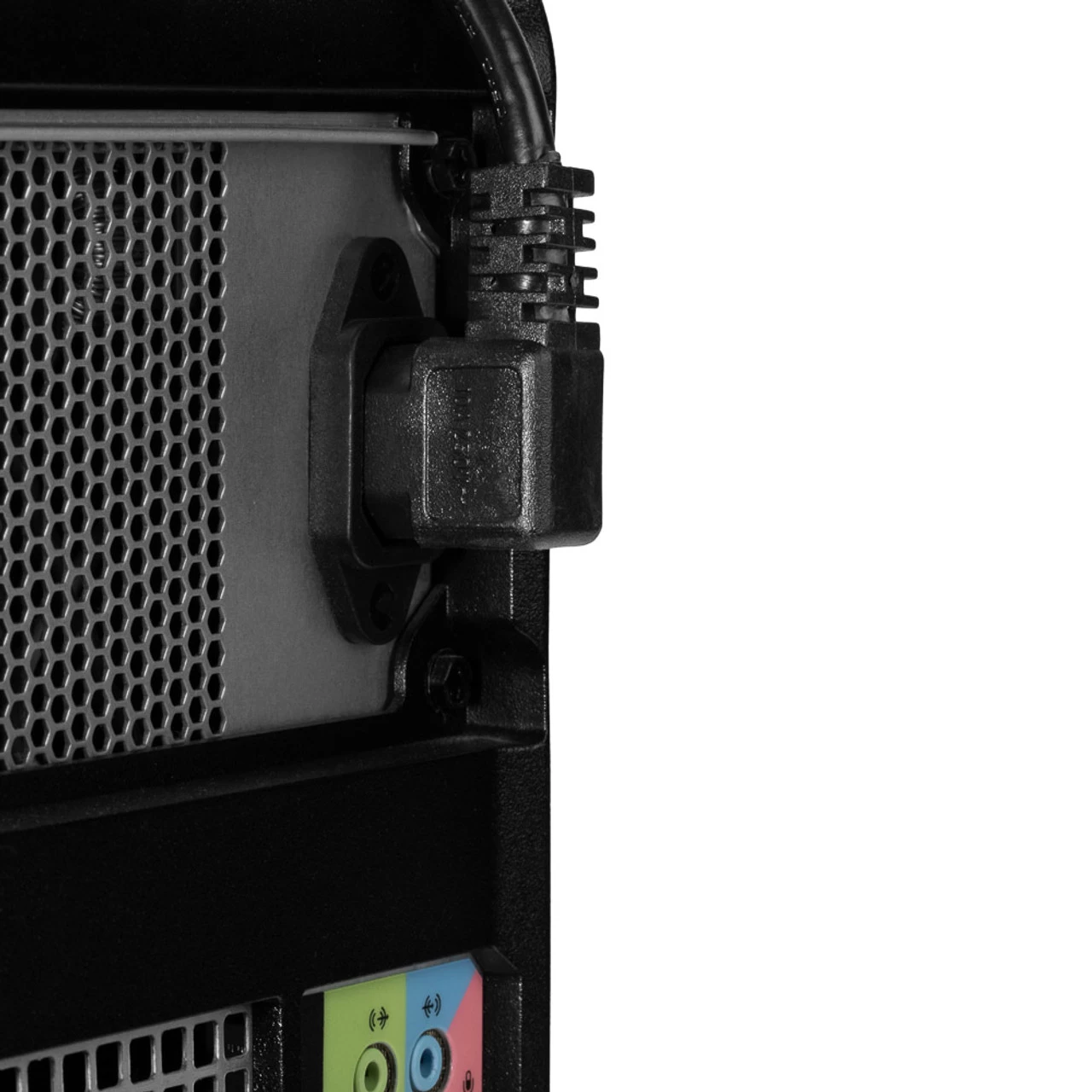 NavePoint 3-Prong AC Right Angle Power Cord 15 Ft Black 5 NavePoint 3-Prong AC Right Angle Power Cord 15 Ft Black - Image 3