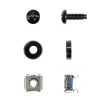 NavePoint M5 Cage Nuts And Pilot Point Screws 1/2", 50 Pack -Server Cabinet Accessories 00400798 2 15078.1636141205