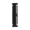 NavePoint 12-Port CAT6 UTP Mini Patch Panel 1U, Black 1 NavePoint 12-Port CAT6 UTP Mini Patch Panel 1U, Black -Server Cabinet Accessories 00400804 2 63957.1636141235