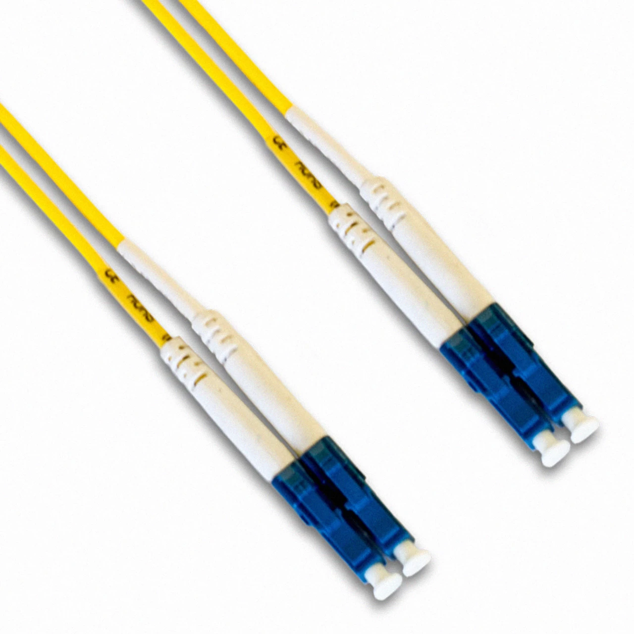 NavePoint LC-LC Fiber Optic Patch Cable Duplex 9/125 Singlemode 50M Yellow 4 NavePoint LC-LC Fiber Optic Patch Cable Duplex 9/125 Singlemode 50M Yellow - Image 2