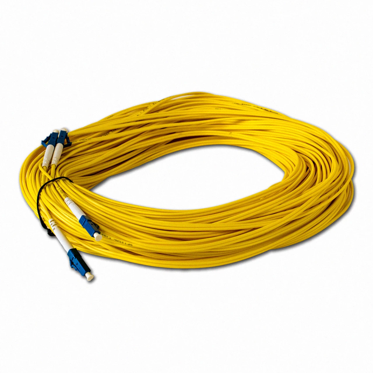 NavePoint LC-LC Fiber Optic Patch Cable Duplex 9/125 Singlemode 50M Yellow 3 NavePoint LC-LC Fiber Optic Patch Cable Duplex 9/125 Singlemode 50M Yellow
