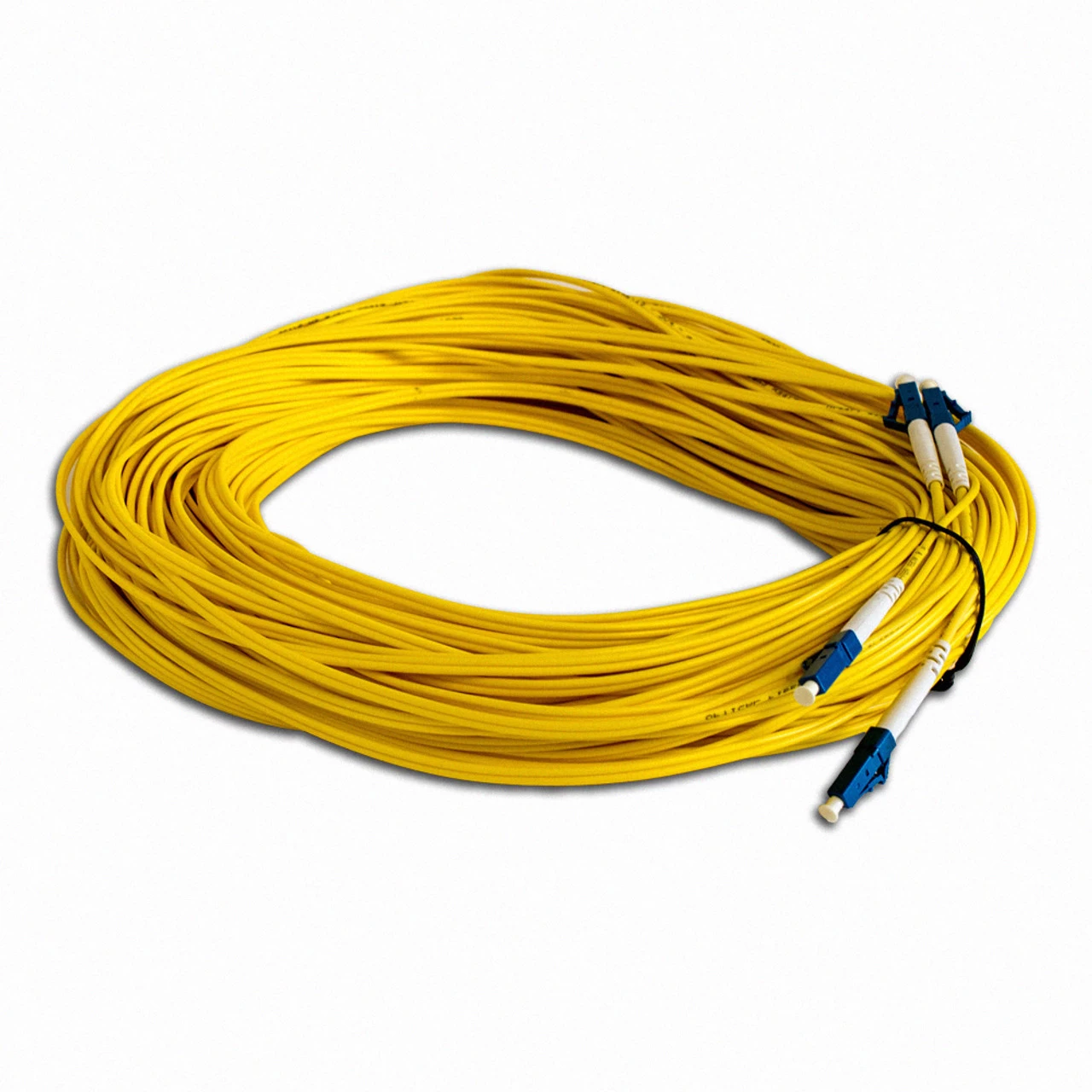 NavePoint LC-LC Fiber Optic Patch Cable Duplex 9/125 Singlemode 50M Yellow 5 NavePoint LC-LC Fiber Optic Patch Cable Duplex 9/125 Singlemode 50M Yellow - Image 3