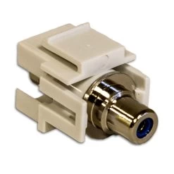 NavePoint RCA Female To Female Keystone Adapter Flush Blue 10-pack 7 NavePoint RCA Female To Female Keystone Adapter Flush Blue 10-pack -Server Cabinet Accessories 00401533 3 66557.1636141692