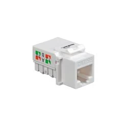 NavePoint CAT5e Ethernet Keystone Adapter Right Angle White 10-pack 6 NavePoint CAT5e Ethernet Keystone Adapter Right Angle White 10-pack -Server Cabinet Accessories 00401548 1 98683.1636141696