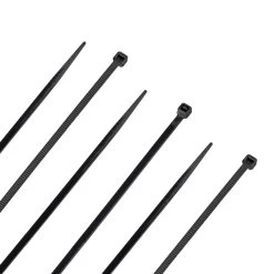 NavePoint 14 Inch Nylon Black Cable Ties 40 Lbs - 100 Pack -Server Cabinet Accessories 00401822 1 62825.1636141542