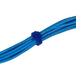 NavePoint 6 Inch Hook And Loop Cable Ties Blue - 25 Pack -Server Cabinet Accessories 00401847 3 05493.1636141568