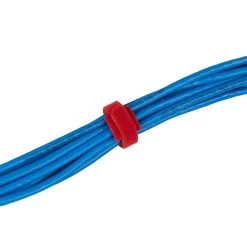 NavePoint 6 Inch Hook And Loop Cable Ties Red - 25 Pack -Server Cabinet Accessories 00401853 3 39359.1636141572