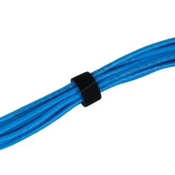 NavePoint 3/4 Inch Roll Hook & Loop Cable Ties - 33ft Black -Server Cabinet Accessories 00401860 3 51826.1636141578