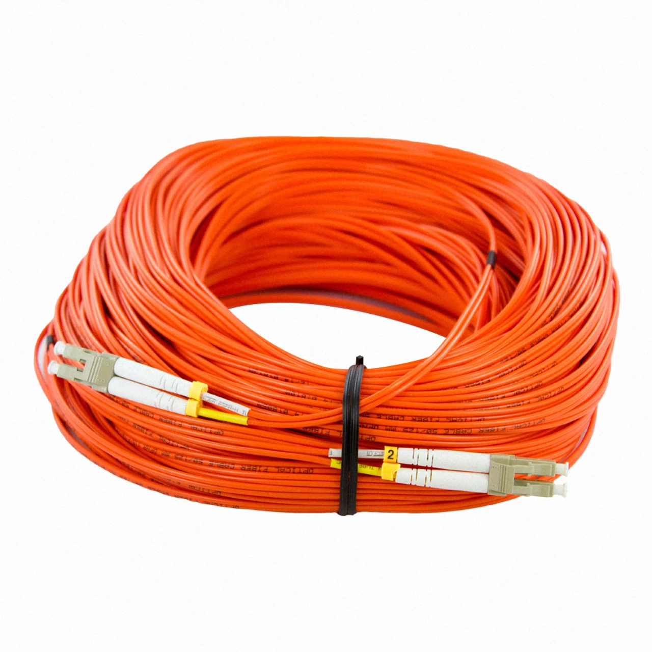 NavePoint LC-LC Fiber Optic Cable Duplex 50/125 Multimode 75M Orange 5 NavePoint LC-LC Fiber Optic Cable Duplex 50/125 Multimode 75M Orange - Image 3