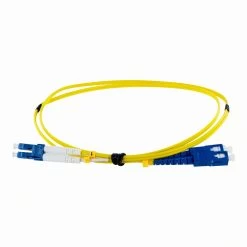 NavePoint LC-LC Fiber Optic Patch Cable Duplex 9/125 Singlemode 1M Yellow -Server Cabinet Accessories 00403381 3 00441.1636141681