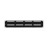 NavePoint 48-Port CAT6 UTP Patch Panel 2U, Black 1 NavePoint 48-Port CAT6 UTP Patch Panel 2U, Black -Server Cabinet Accessories 00403988 2 26296.1636141240