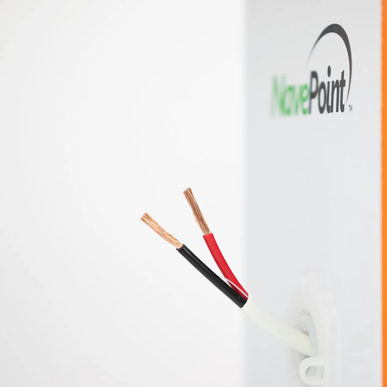 NavePoint 16/2 CL2 In Wall Speaker Cable 2 Conductor White - 500 Ft 6 NavePoint 16/2 CL2 In Wall Speaker Cable 2 Conductor White - 500 Ft - Image 4