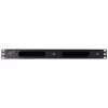 NavePoint 1U Horizontal Plastic Cable Management Raceway 2 Inches Deep, Black -Server Cabinet Accessories 00404167 2 26939.1636141536