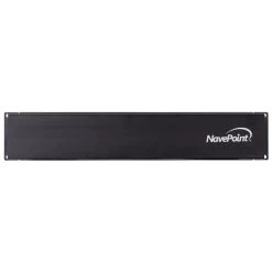 NavePoint 2U Horizontal Plastic Cable Management Raceway 3 Inches Deep, Black -Server Cabinet Accessories 00404168 3 75433.1636141585