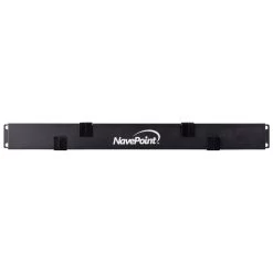 NavePoint 1U Horizontal Plastic Cable Management Raceway 4 Inches Deep, Black -Server Cabinet Accessories 00404169 3 50337.1636141587