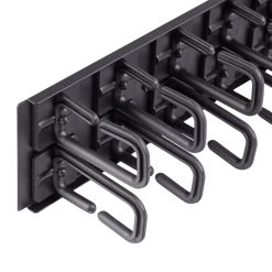 NavePoint 2 Channel Vertical 15 D-Ring Plastic Cable Manager 3 Inches Deep, Black 11 NavePoint 2 Channel Vertical 15 D-Ring Plastic Cable Manager 3 Inches Deep, Black -Server Cabinet Accessories 00404172 5 48652.1636141600