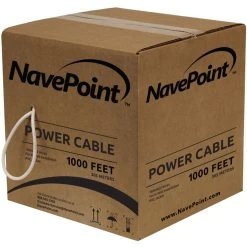NavePoint 18/2 Power Cable Bulk Security Camera CCTV - 1000 Ft White 8 NavePoint 18/2 Power Cable Bulk Security Camera CCTV - 1000 Ft White -Server Cabinet Accessories 00405581 3 45877.1636141288