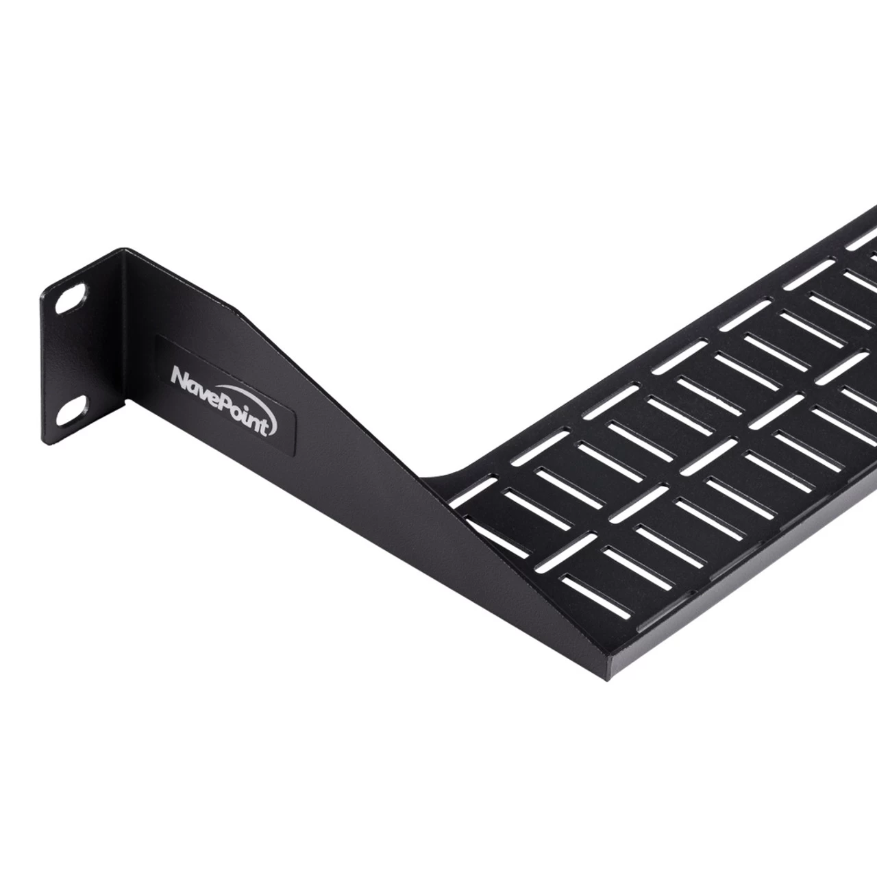 NavePoint 1U Cantilever 19 In Cable Management Cable Lacing Shelf 6 Inch Depth 6 NavePoint 1U Cantilever 19 In Cable Management Cable Lacing Shelf 6 Inch Depth - Image 4