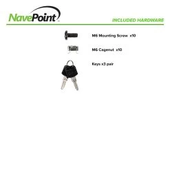 NavePoint 18U 450mm Depth Wallmount Networking Cabinet (Consumer Series) 13 NavePoint 18U 450mm Depth Wallmount Networking Cabinet (Consumer Series) -Server Cabinet Accessories 00405914 6 99832.1636141411