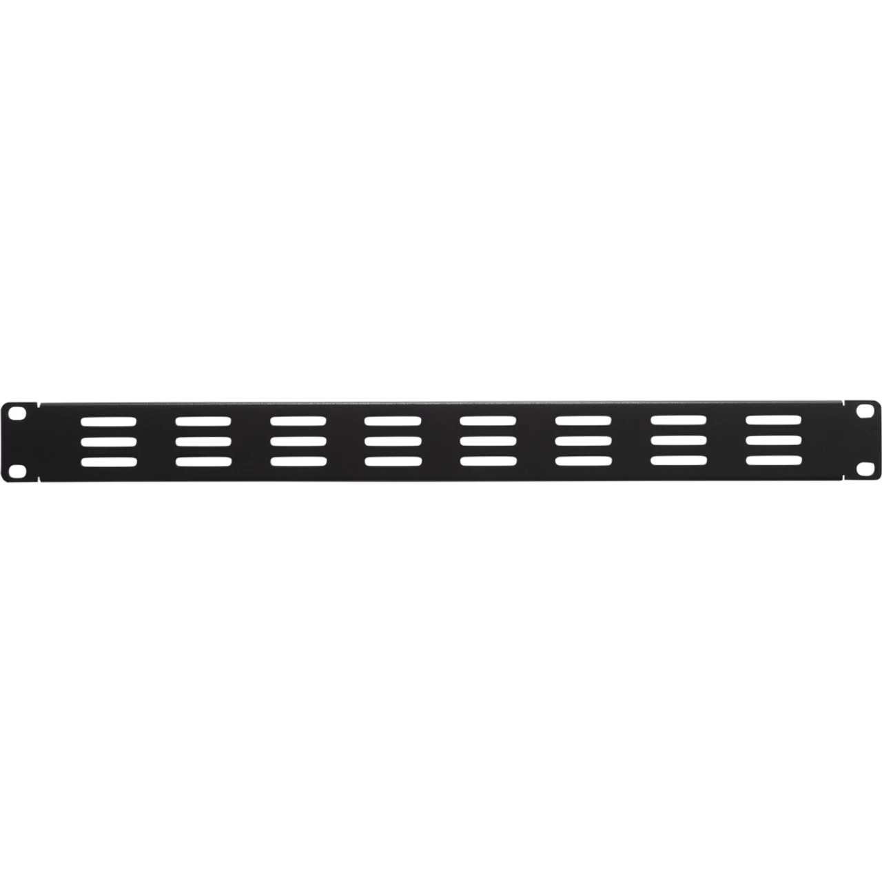 NavePoint 1U Blank Rack Mount Spacer Panel (Slotted Venting) 4 NavePoint 1U Blank Rack Mount Spacer Panel (Slotted Venting) - Image 2