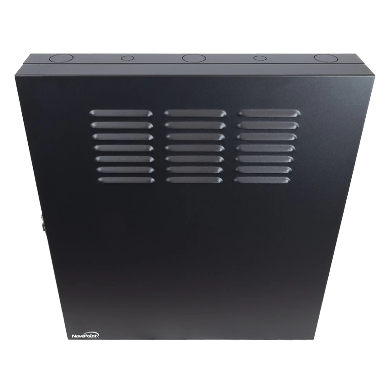 NavePoint 2U Vertical Wall Mount Rack Enclosure - 20 Inch Switch Depth 3 NavePoint 2U Vertical Wall Mount Rack Enclosure - 20 Inch Switch Depth