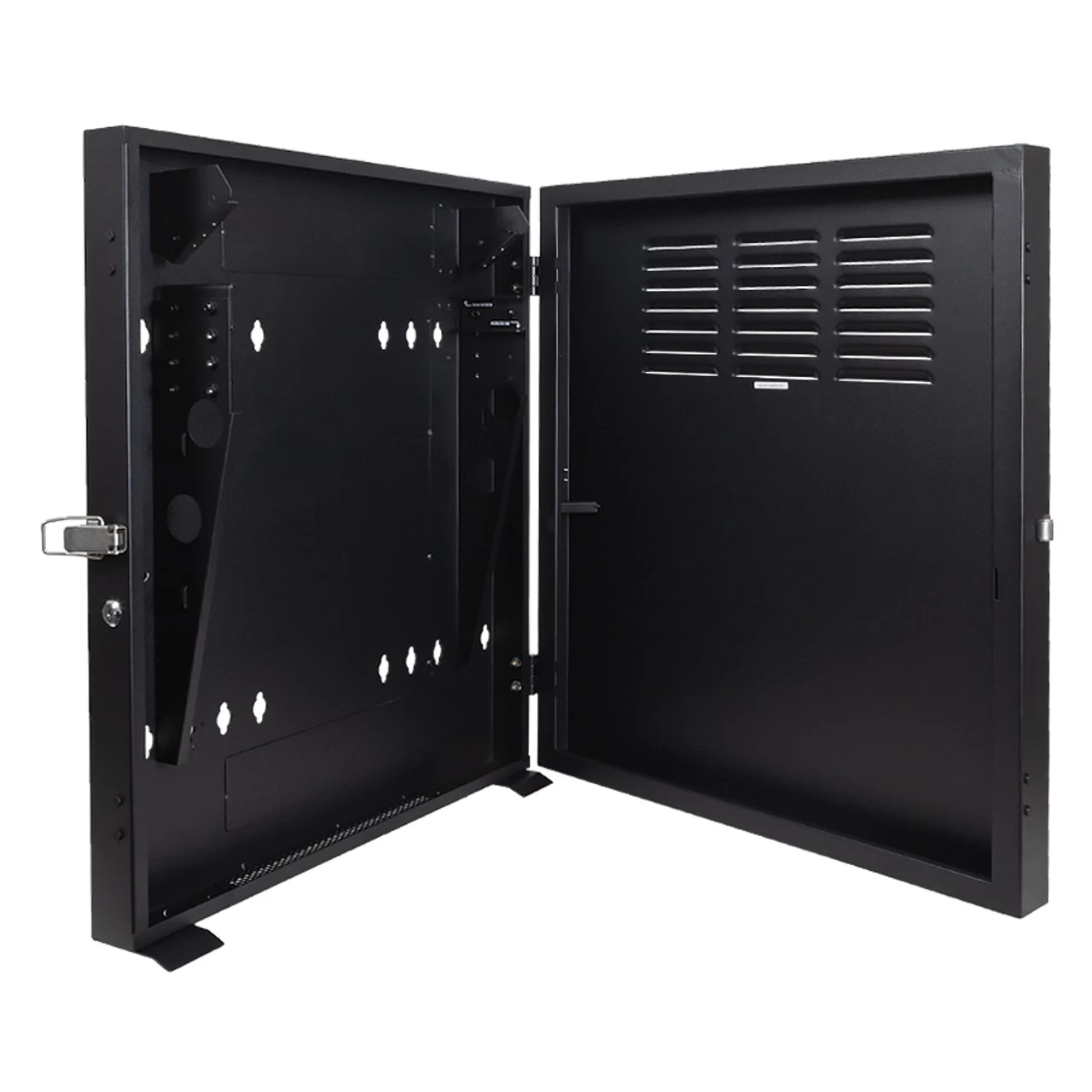 NavePoint 2U Vertical Wall Mount Rack Enclosure - 20 Inch Switch Depth 6 NavePoint 2U Vertical Wall Mount Rack Enclosure - 20 Inch Switch Depth - Image 4