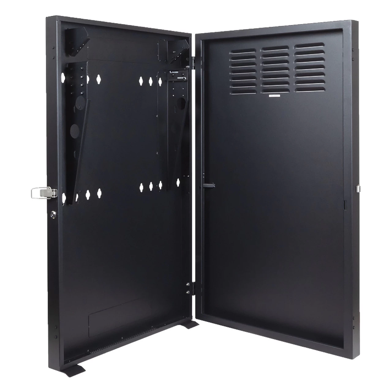 NavePoint 2U Vertical Wall Mount Rack Enclosure - 36 Inch Server Depth 6 NavePoint 2U Vertical Wall Mount Rack Enclosure - 36 Inch Server Depth - Image 4