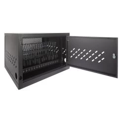 NavePoint 16-Port USB Charging Cabinet For Tablets And Devices Sliding Divider -Server Cabinet Accessories 00406133 5 89379.1636141426