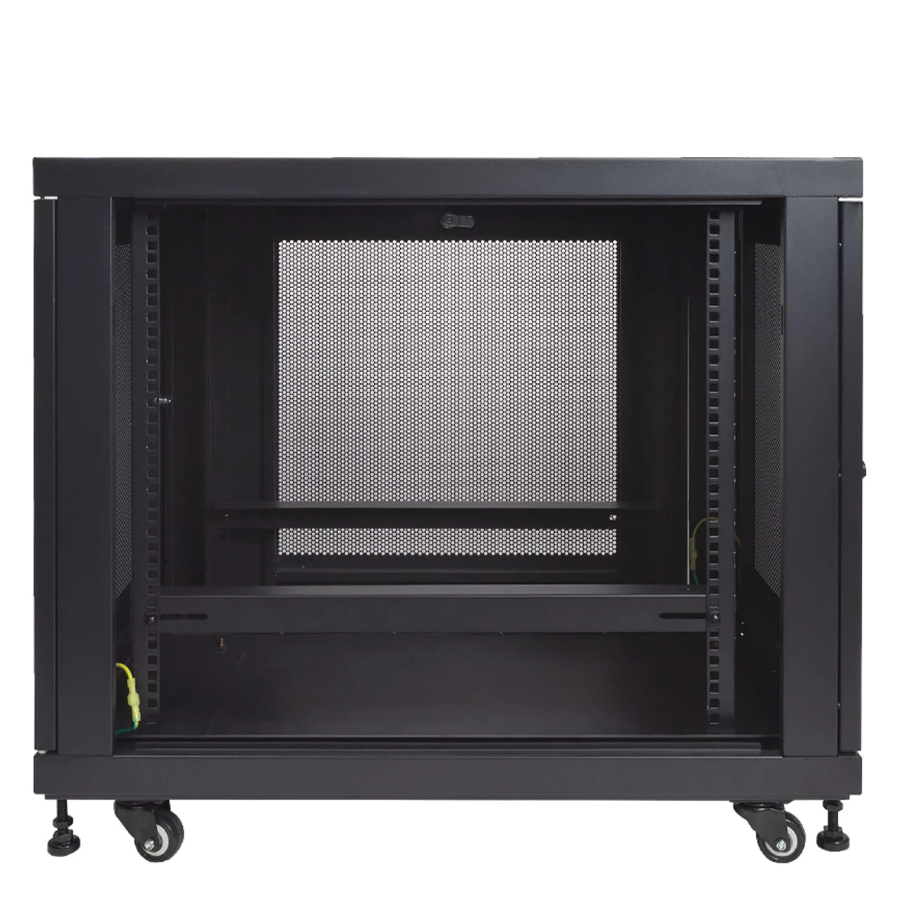 NavePoint 12U 838mm Mid Depth Perforated Networking Cabinet 6 NavePoint 12U 838mm Mid Depth Perforated Networking Cabinet - Image 4