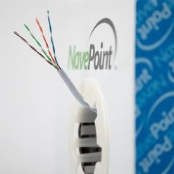 NavePoint CAT5e Bulk Network Cable Ethernet UTP CCA - 500 Ft Gray 9 NavePoint CAT5e Bulk Network Cable Ethernet UTP CCA - 500 Ft Gray -Server Cabinet Accessories 00406169 4 01896.1636141313