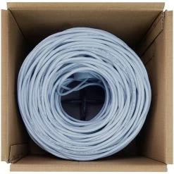 NavePoint CAT6 Bulk Network Cable Ethernet UTP CCA - 500 Ft Gray -Server Cabinet Accessories 00406170 3 62435.1636141314