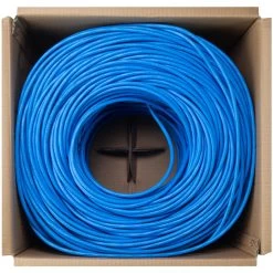 NavePoint CAT6 Bulk Network Cable Ethernet UTP Plenum Jacket - 1000 Ft Blue 8 NavePoint CAT6 Bulk Network Cable Ethernet UTP Plenum Jacket - 1000 Ft Blue -Server Cabinet Accessories 00406175 3 07631.1636141320