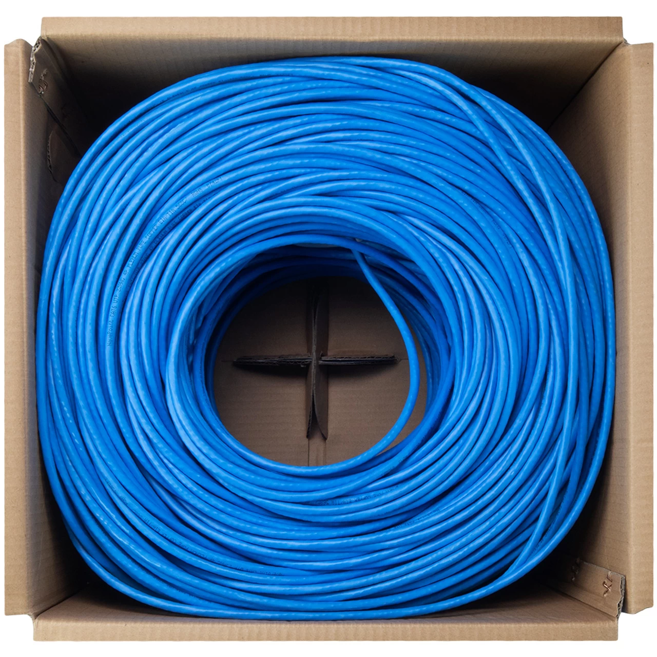 NavePoint CAT6 Bulk Network Cable Ethernet UTP Plenum Jacket - 1000 Ft Blue 5 NavePoint CAT6 Bulk Network Cable Ethernet UTP Plenum Jacket - 1000 Ft Blue - Image 3