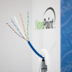 NavePoint CAT6 Bulk Network Cable Ethernet UTP Plenum Jacket - 1000 Ft Blue 9 NavePoint CAT6 Bulk Network Cable Ethernet UTP Plenum Jacket - 1000 Ft Blue -Server Cabinet Accessories 00406175 4 62845.1636141320