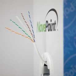 NavePoint CAT6 Bulk Network Cable Ethernet UTP Plenum Jacket - 1000 Ft White 9 NavePoint CAT6 Bulk Network Cable Ethernet UTP Plenum Jacket - 1000 Ft White -Server Cabinet Accessories 00406176 4 44971.1636141321