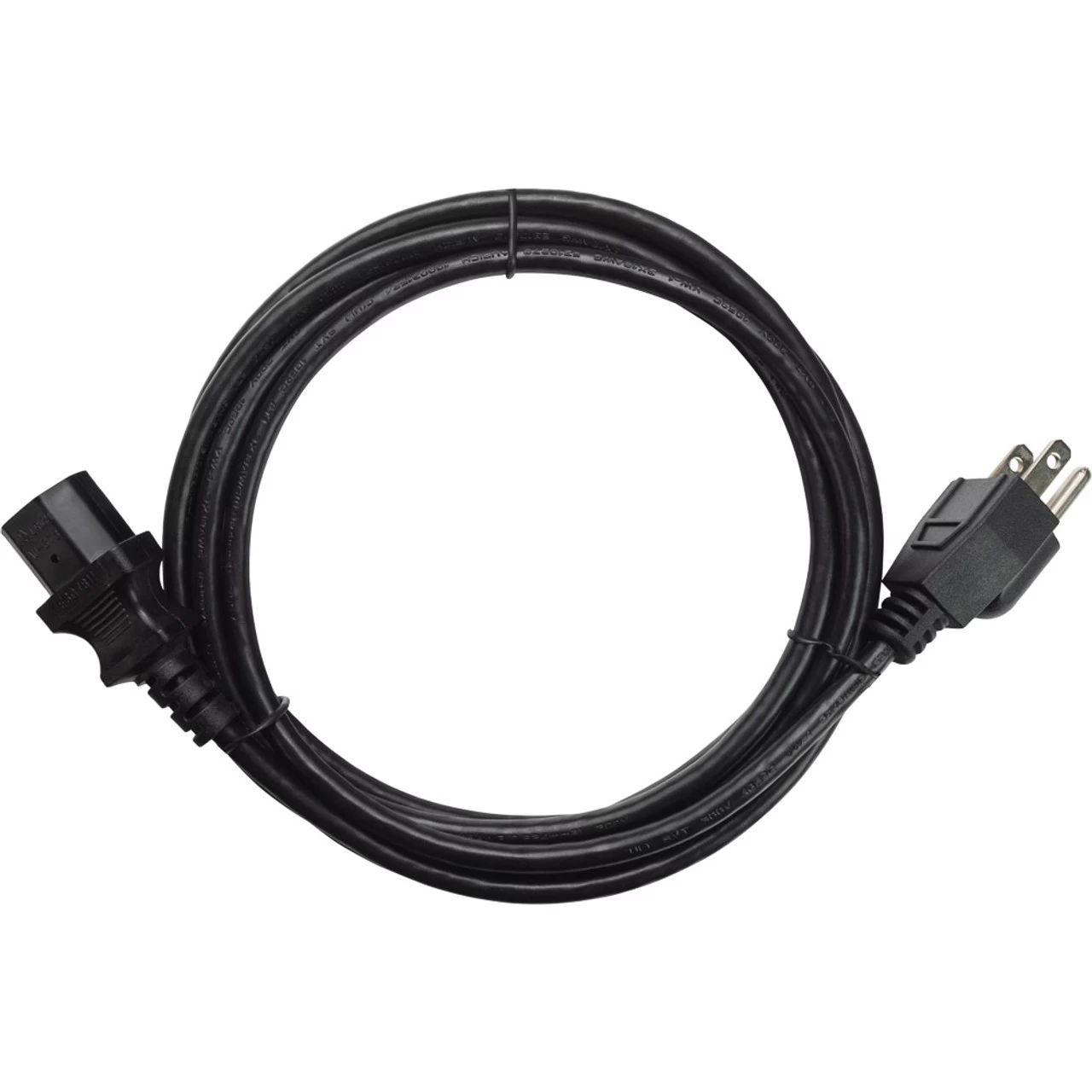NavePoint 3-Prong AC Power Cord 10 Ft Black 4 NavePoint 3-Prong AC Power Cord 10 Ft Black - Image 2