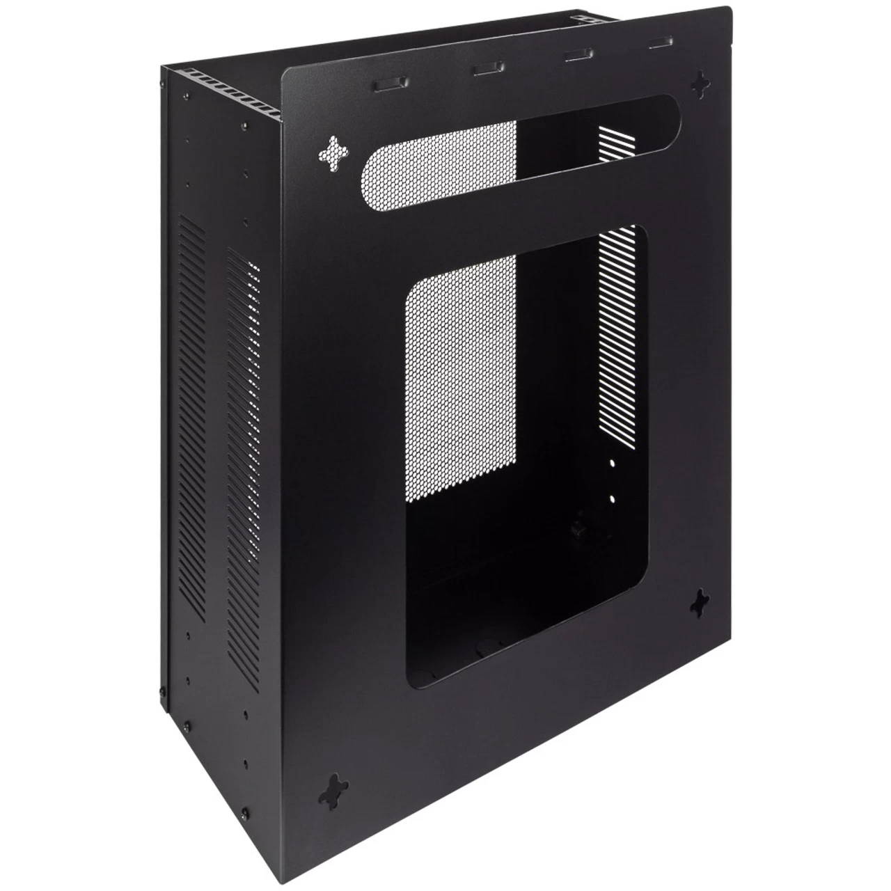 NavePoint 4U Vertical Wall Mountable Server Rack 3 NavePoint 4U Vertical Wall Mountable Server Rack