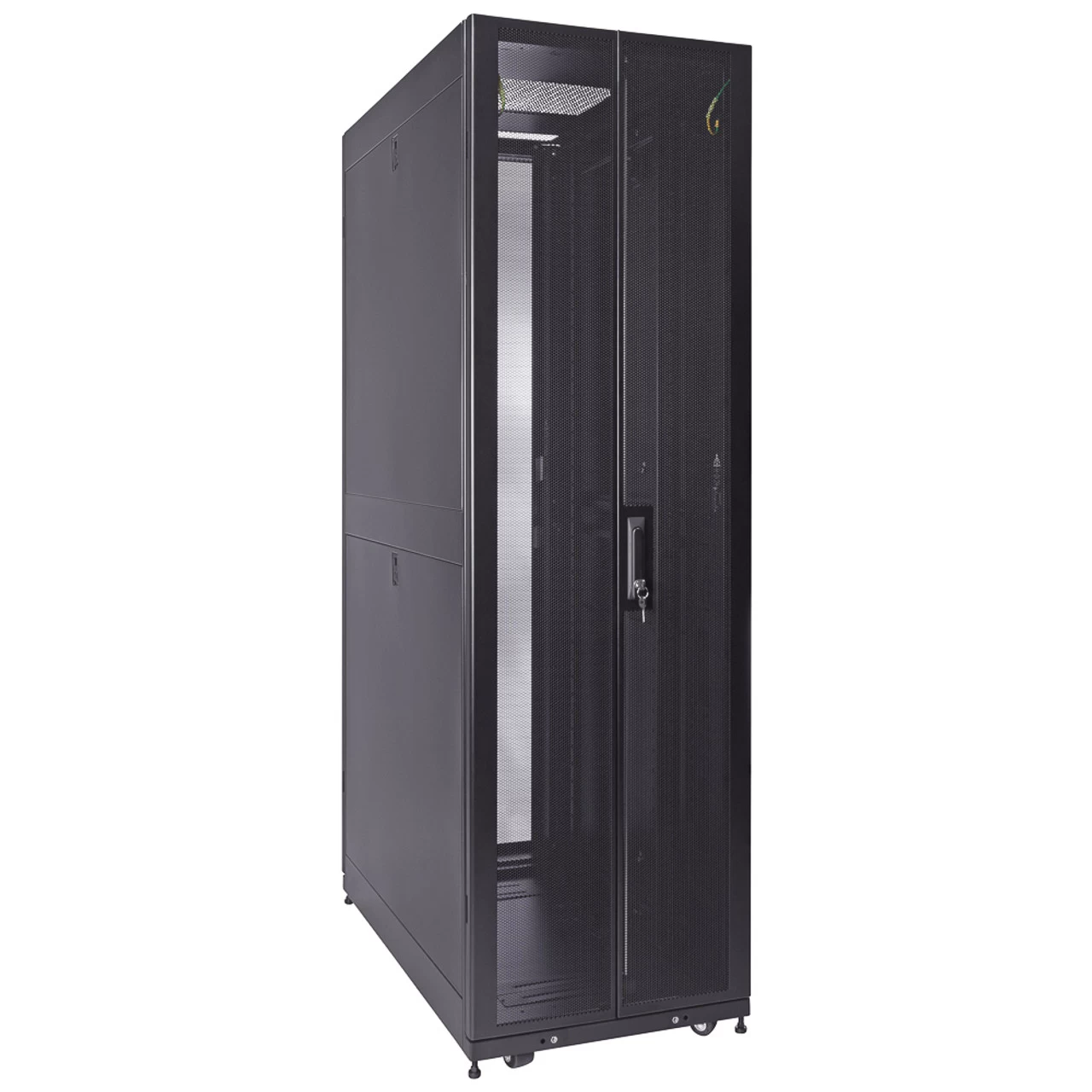 NavePoint 42U Server Rack Cabinet, 1000mm Depth, Fan Compatible Top, Glass Door (Commercial Series) 5 NavePoint 42U Server Rack Cabinet, 1000mm Depth, Fan Compatible Top, Glass Door (Commercial Series) - Image 3