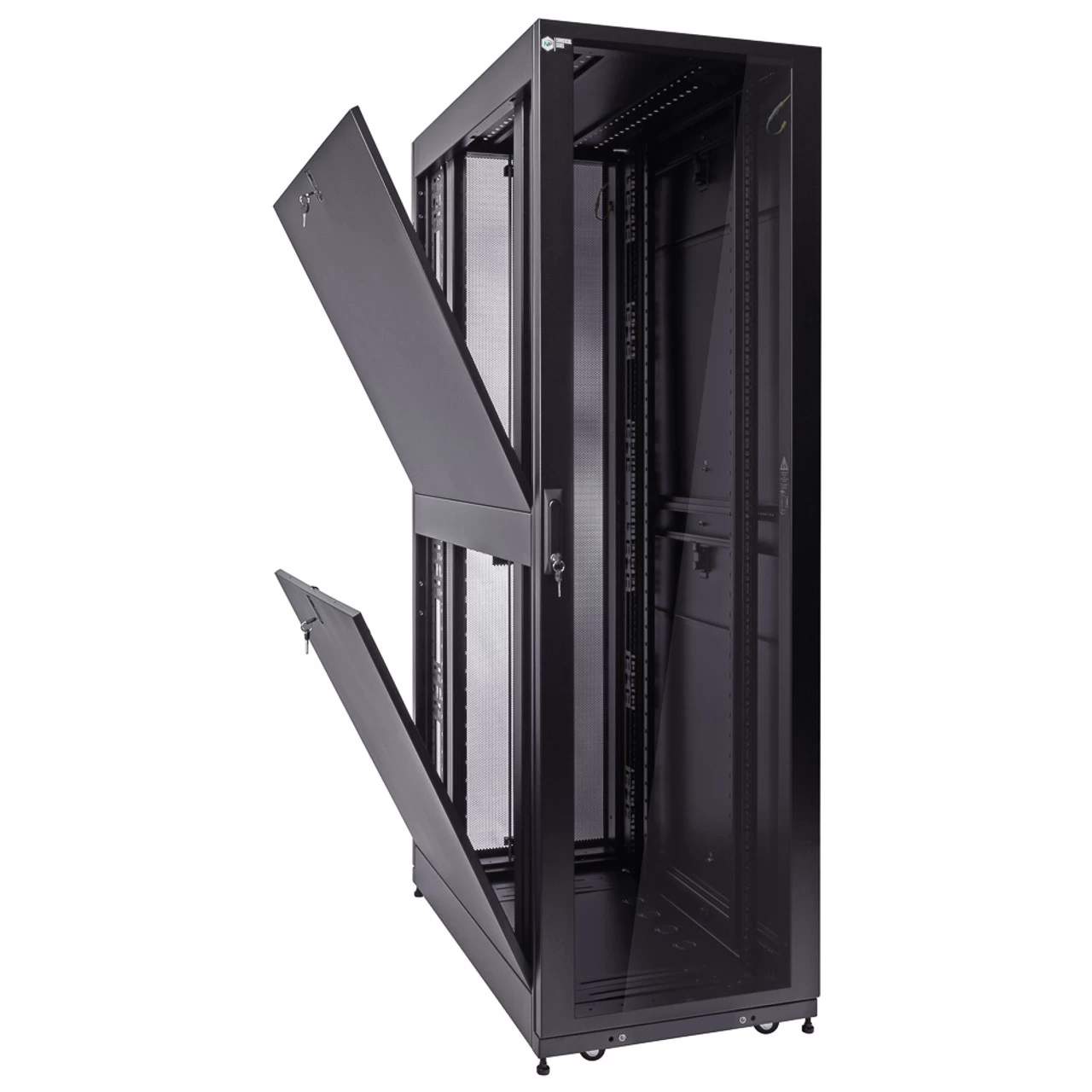 NavePoint 42U Server Rack Cabinet, 1000mm Depth, Cable Management Top, Glass Door (Commercial Series) 8 NavePoint 42U Server Rack Cabinet, 1000mm Depth, Cable Management Top, Glass Door (Commercial Series) - Image 6