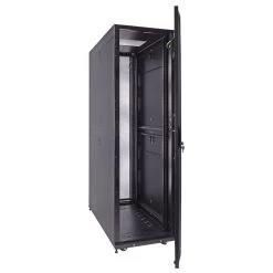 NavePoint 42U Server Rack Cabinet, 1200mm Depth, Fan Compatible Top, Perforated Door (Commercial Series)