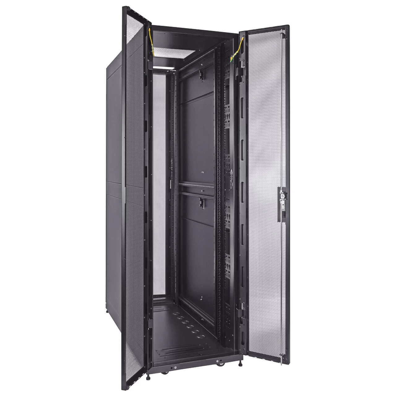 NavePoint 42U Server Rack Cabinet, 1200mm Depth, Fan Compatible Top, Perforated Door (Commercial Series) 6 NavePoint 42U Server Rack Cabinet, 1200mm Depth, Fan Compatible Top, Perforated Door (Commercial Series) - Image 4