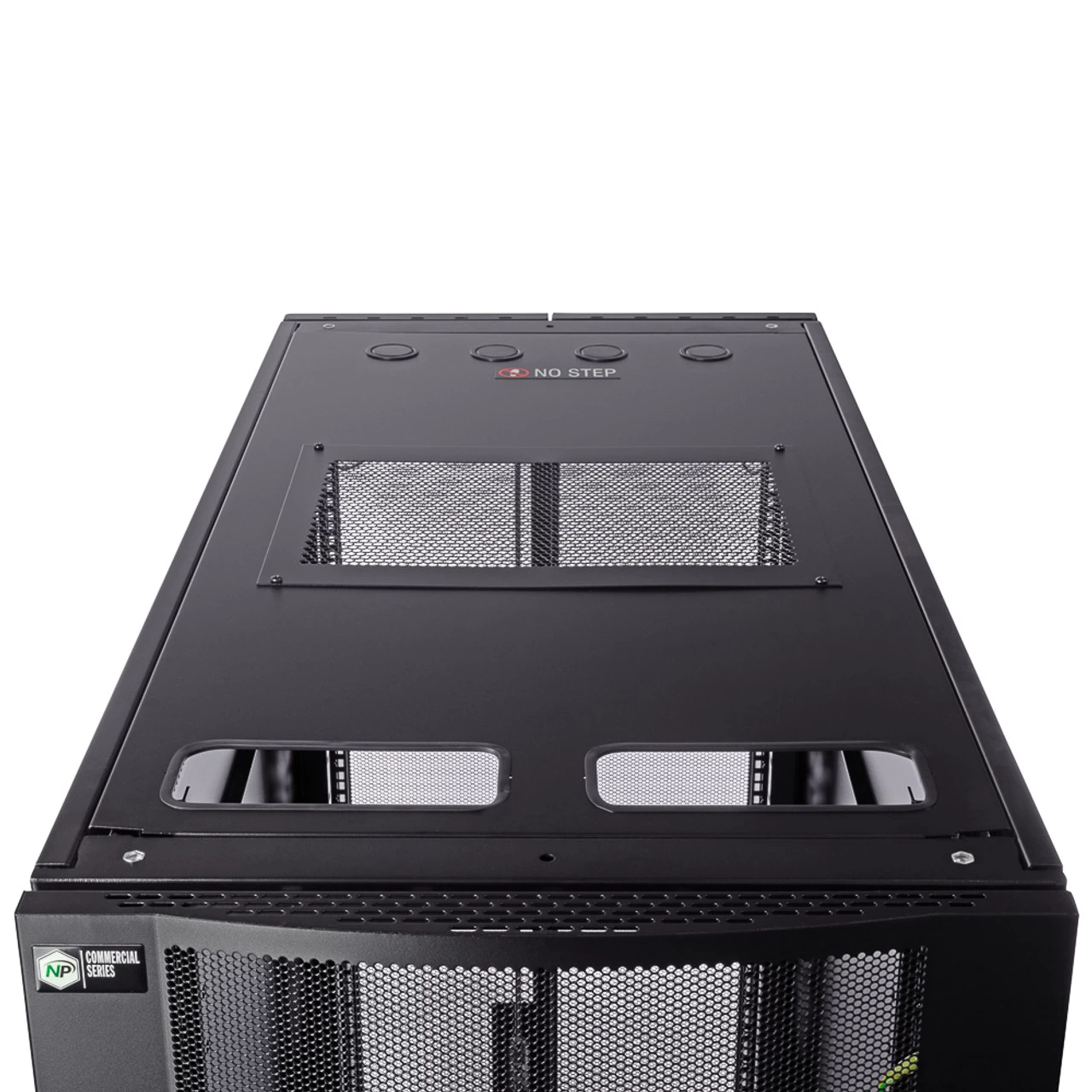NavePoint 42U Server Rack Cabinet, 1200mm Depth, Fan Compatible Top, Perforated Door (Commercial Series) 11 NavePoint 42U Server Rack Cabinet, 1200mm Depth, Fan Compatible Top, Perforated Door (Commercial Series) - Image 9