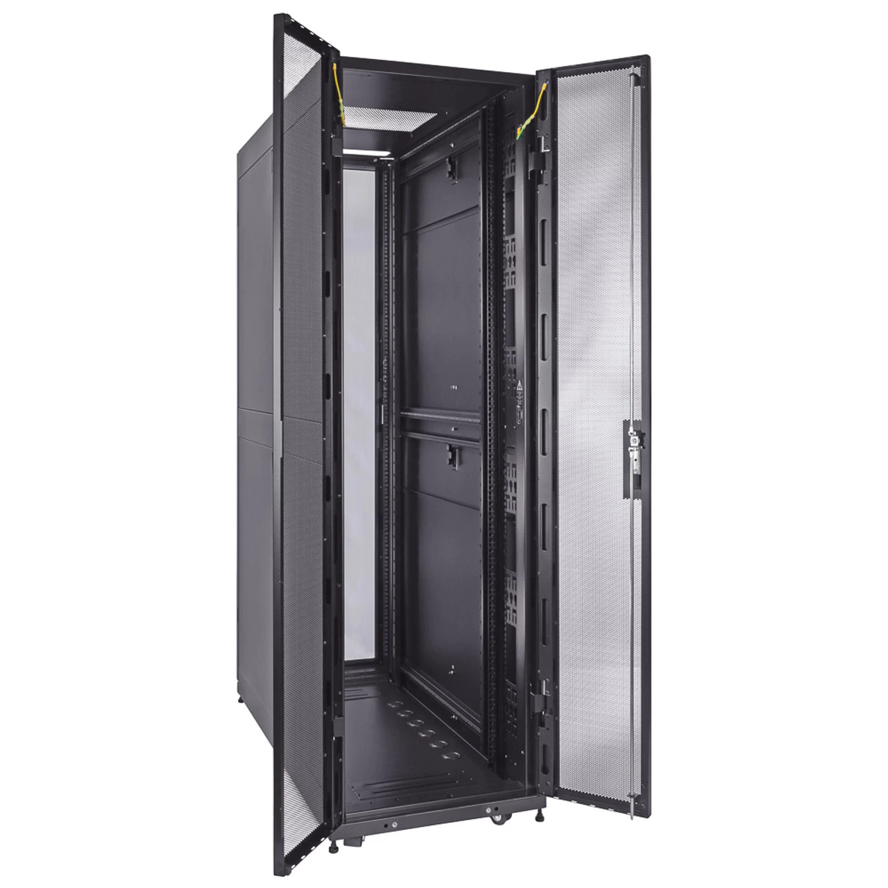 NavePoint 42U Server Rack Cabinet, 1200mm Depth, Fan Compatible Top, Glass Door (Commercial Series) 6 NavePoint 42U Server Rack Cabinet, 1200mm Depth, Fan Compatible Top, Glass Door (Commercial Series) - Image 4