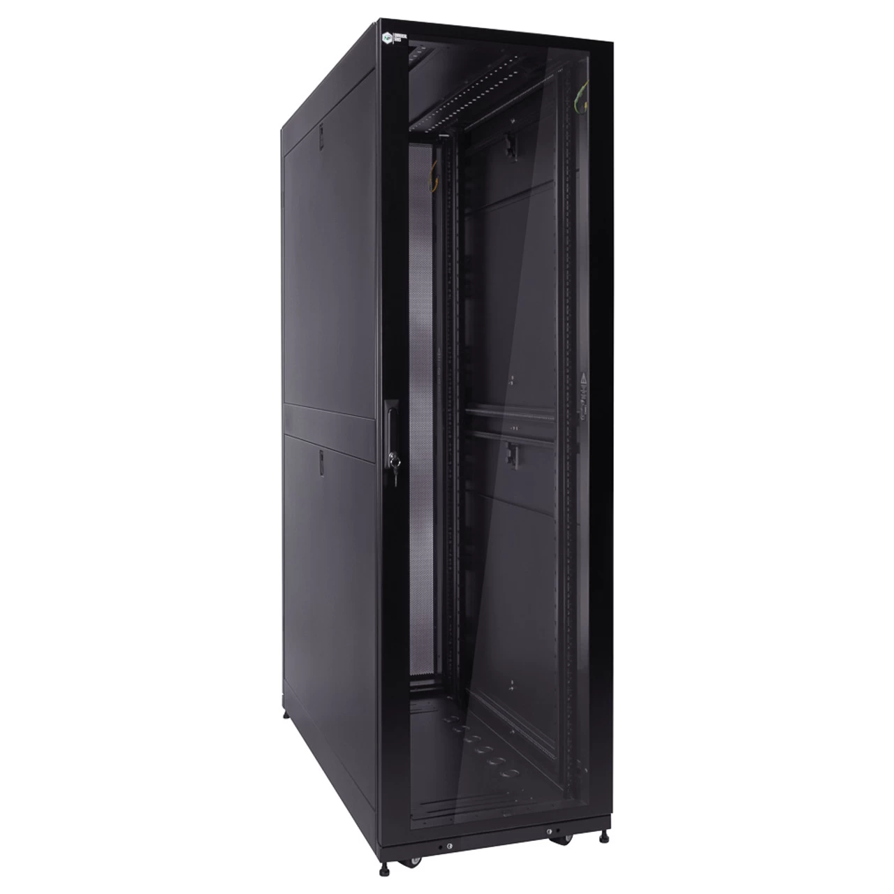 NavePoint 42U Server Rack Cabinet, 1200mm Depth, Cable Management Top, Glass Door (Commercial Series) 4 NavePoint 42U Server Rack Cabinet, 1200mm Depth, Cable Management Top, Glass Door (Commercial Series) - Image 2