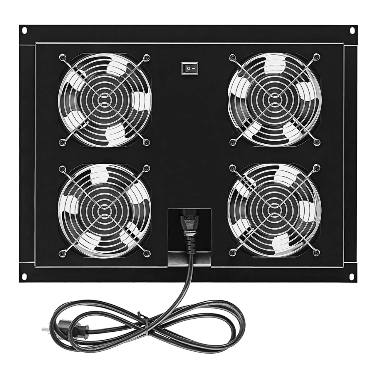 NavePoint 42U Cabinet Top-Mount Fan Panel 4 NavePoint 42U Cabinet Top-Mount Fan Panel - Image 2