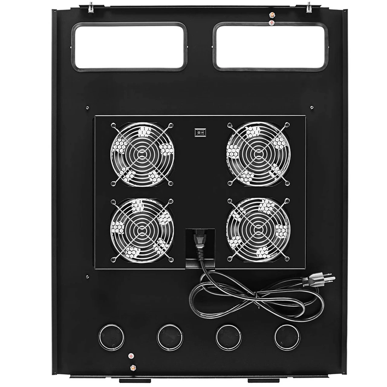 NavePoint 42U Cabinet Top-Mount Fan Panel 5 NavePoint 42U Cabinet Top-Mount Fan Panel - Image 3
