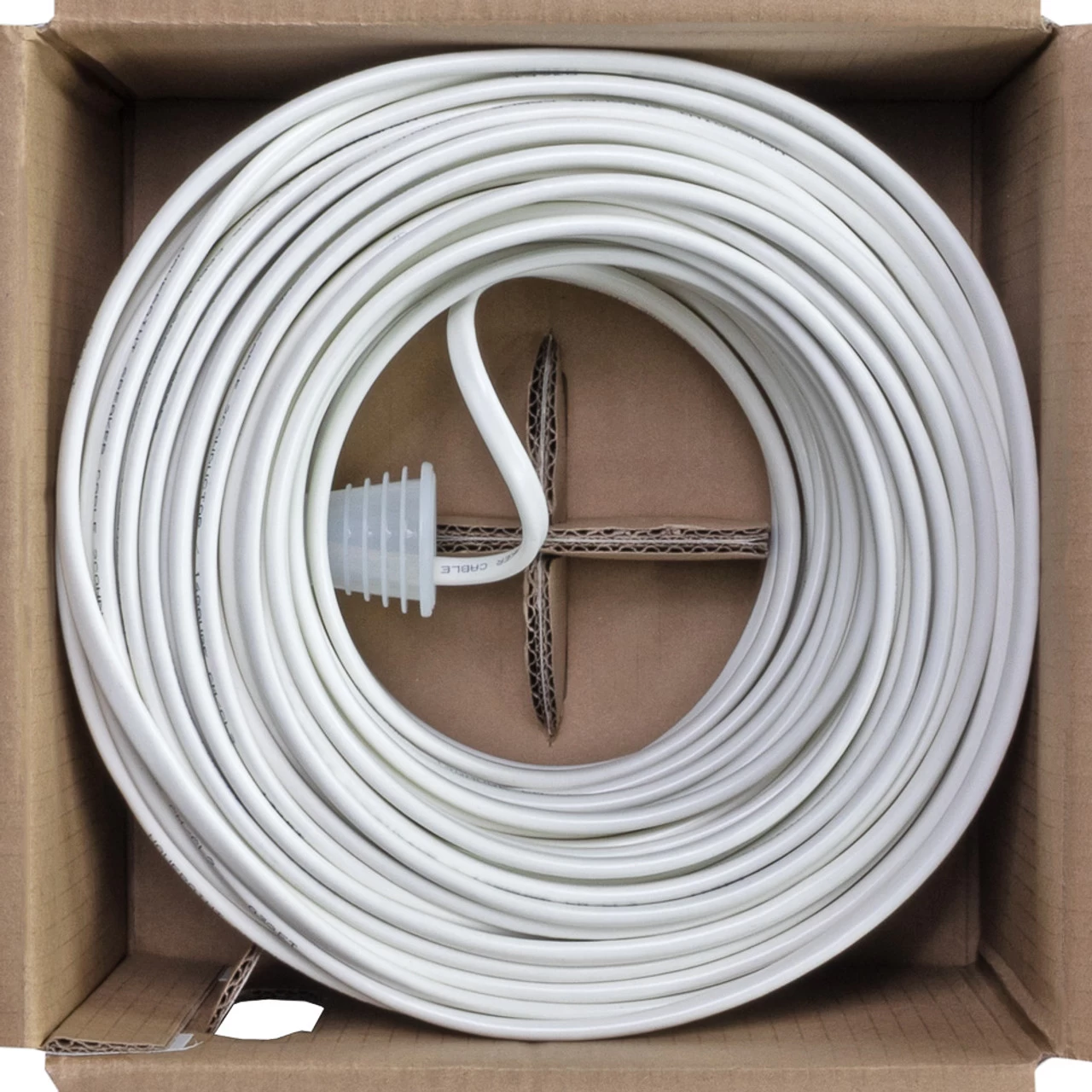 NavePoint 18/4 CL2 In Wall Speaker Cable 4 Conductor White - 500 Ft 5 NavePoint 18/4 CL2 In Wall Speaker Cable 4 Conductor White - 500 Ft - Image 3